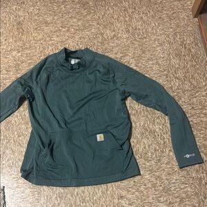 Carhartt Long Sleeve Tee - Dark Green
